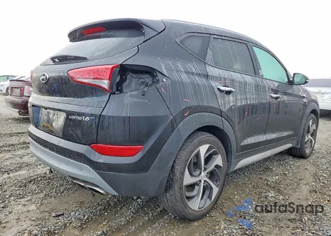 2017 Hyundai Tucson Limited z USA, uszkodzony, nr VIN KM8J33A20HU390708